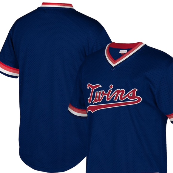 Twins Mitchell & Ness Navy Cooperstown Collection - Picture 1 of 3